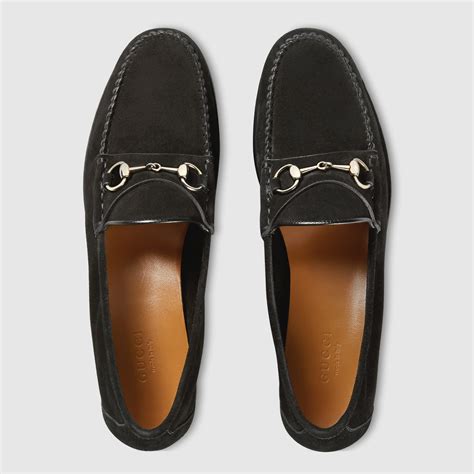 women gucci moccasins|gucci suede loafer.